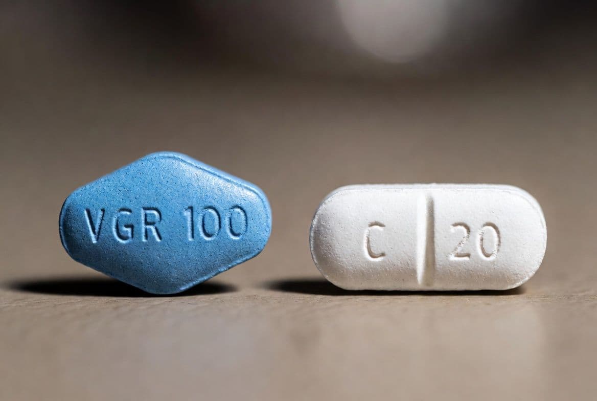 Comprimé de Viagra et de Tadalafil Comprimé de Viagra et de Tadalafil