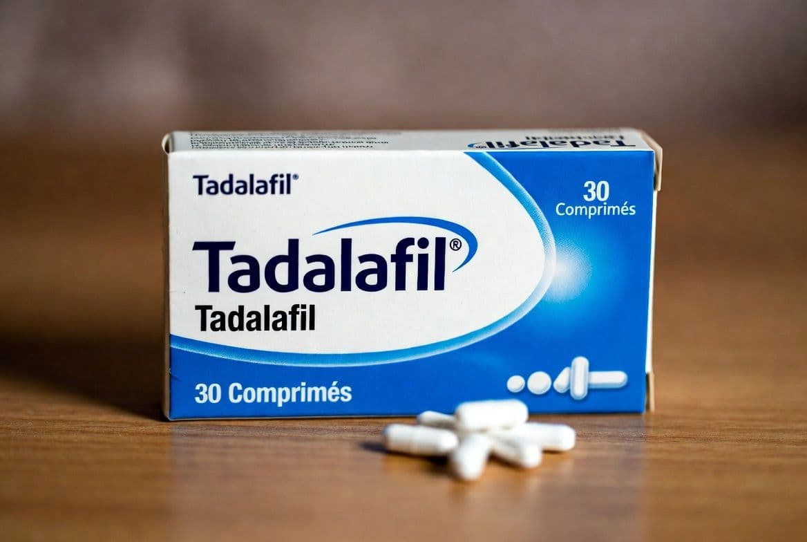 Boite de comprimés de tadalafil Boite de comprimés de tadalafil