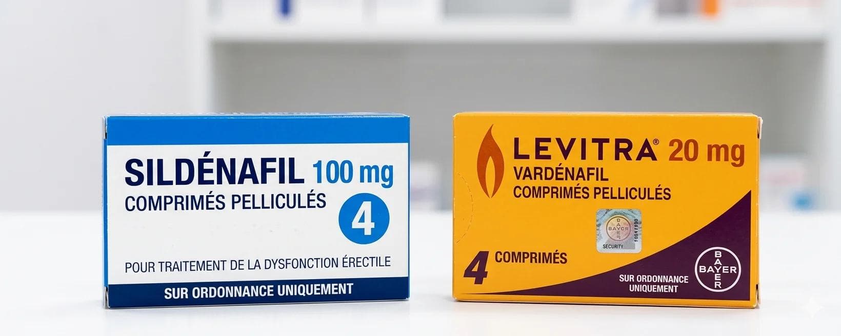 Boites de Sildénafil et Levitra Boites de Sildénafil et Levitra