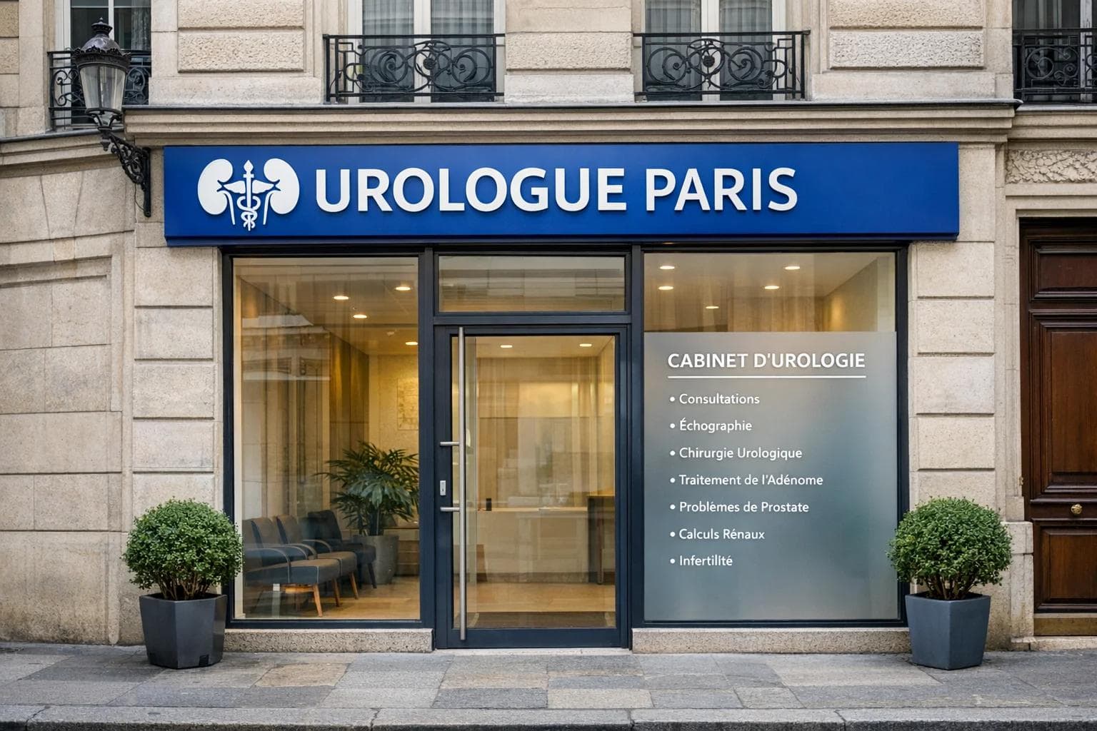 Médecin urologue andrologue en consultation avec un patient à Paris Médecin urologue andrologue en consultation avec un patient à Paris